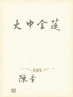 火中金莲封面