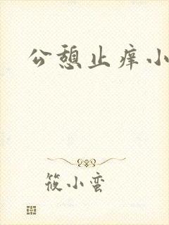 公憩止痒小说封面