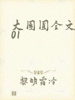 大团圆全文阅读01