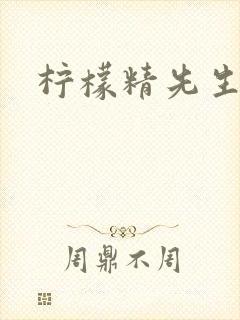 柠檬精先生