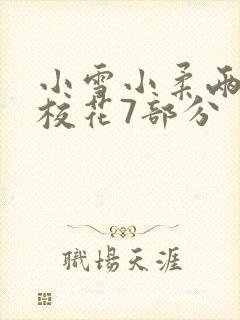 小雪小柔两个大校花7部分