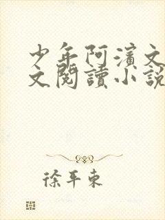 少年阿滨文全全文阅读小说