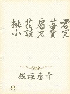 桃花扇落君不还小说免费完整版