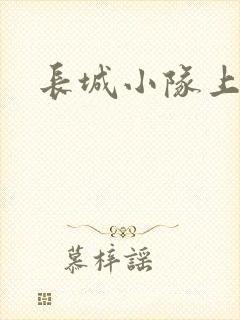 长城小队上中下