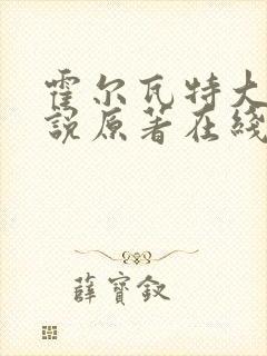 霍尔瓦特大街小说原著在线阅读
