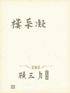 楼采凝封面