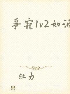 争宠1v2如酒