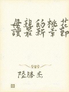 母亲的桃花源阅读最新章节小说封面