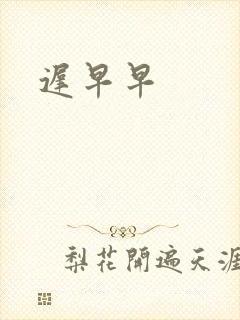 迟早早封面