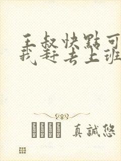 王叔快点可以吗我赶去上班封面