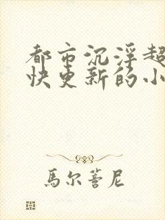都市沉浮超前超快更新的小说