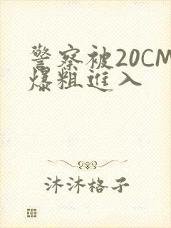 警察被20CM爆粗进入