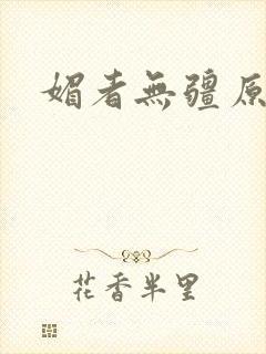媚者无疆原著