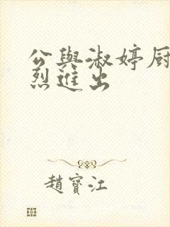 公与淑婷厨房猛烈进出