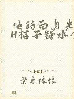他的白月光HVH桔子糖水全文封面