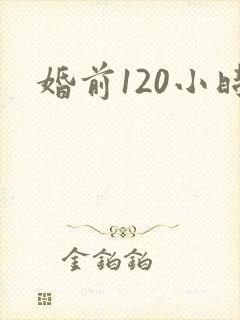 婚前120小时