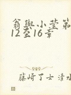 翁与小莹第十部12至16章