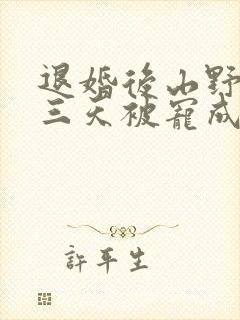 退婚后山野糙汉三天被宠成宝小说封面
