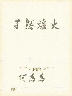 孑然炉火
