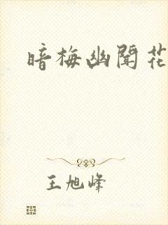 暗梅幽闻花
