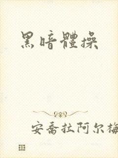 黑暗体操封面