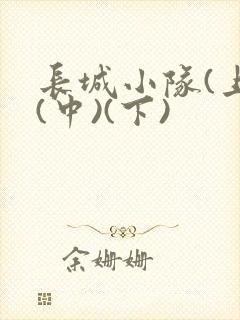 长城小队(上)(中)(下)