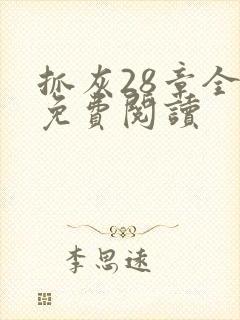 抓灰28章全部免费阅读