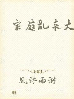 家庭乱来大杂烩封面