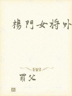 杨门女将外传