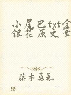 小尾巴txt金银花原文笔趣阁在线阅读