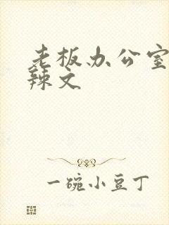 老板办公室系列辣文