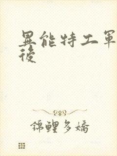 异能特工军火皇后