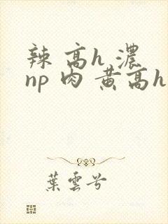 辣 高h 浓 np 肉 黄高h
