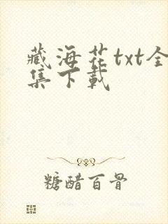 藏海花txt全集下载