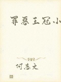 罪恶王冠小说封面