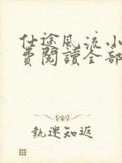 仕途风流小说免费阅读全部章节封面