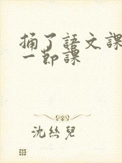 捅了语文课代表一节课封面