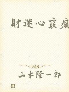 财迷心窍癫婆封面