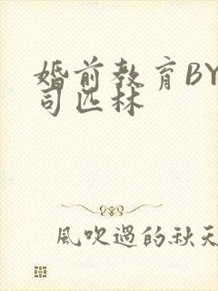 婚前教育BY阿司匹林封面