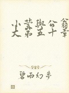 小莹与公翁熄粗大第五十章封面