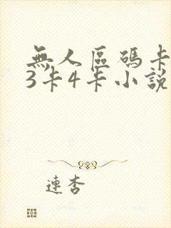 无人区码卡二卡3卡4卡小说