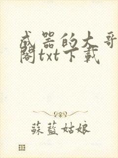 成器的大哥笔趣阁txt下载封面