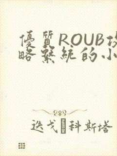 优质ROUB攻略系统的小说最新章节