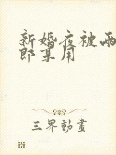 新婚夜被两个伴郎享用