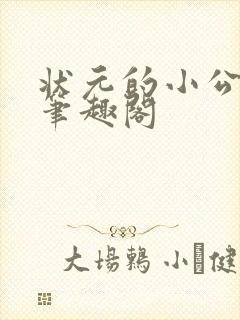 状元的小公主 笔趣阁