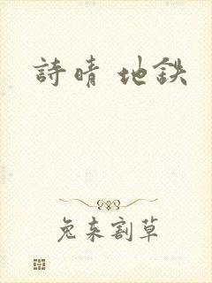 诗晴 地铁