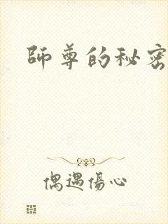 师尊的秘密封面