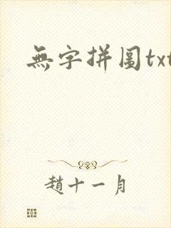 无字拼图txt