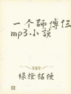一个师傅仨徒弟mp3小说