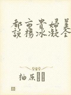 都市贵妇美腿小说杨冰凝全文阅读封面